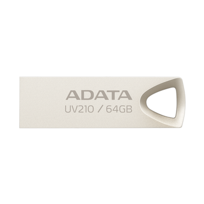 Флеш пам'ять USB A-DATA AUV210 64GB USB 2.0 Golden (AUV210-64G-RGD) 01020501978 фото