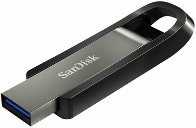 Флеш пам'ять USB SanDisk Extreme Go 128GB USB 3.2 Gen1 Black (SDCZ810-128G-G46) 01021102097 фото