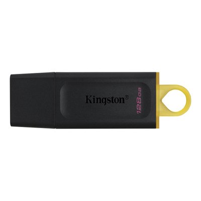 Флеш пам'ять USB Kingston DataTraveler Exodia 128GB USB 3.2 Gen1 Black/Yellow (DTX/128GB) 01021102079 фото