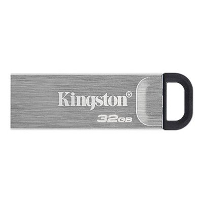 Флеш пам'ять USB Kingston DataTraveler Kyson 32GB USB 3.2 Gen1 Silver/Black (DTKN/32GB) 01020902017 фото