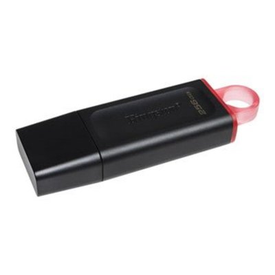Флеш пам'ять USB Kingston DataTraveler Exodia 256GB USB 3.2 Gen1 Black/Pink (DTX/256GB) 01021202098 фото