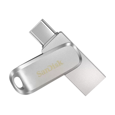Флеш пам'ять USB SanDisk Ultra Dual Drive Luxe 1TB USB 3.2 Gen1 Silver (SDDDC4-1T00-G46) 01021402118 фото