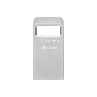 Флеш пам'ять USB Kingston DataTraveler Micro 64GB USB 3.2 Gen1 Silver (DTMC3G2/64GB) 01021002050 фото