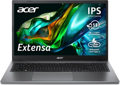 Ноутбук Acer Extensa 15 EX215-23-R0ZZ (NX.EH3EU.004) Steel Gray 464426 фото