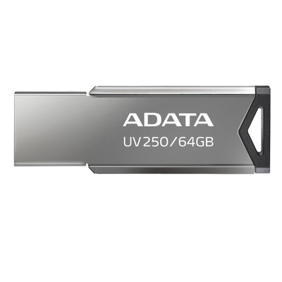 Флеш пам'ять USB A-DATA AUV250 64GB USB 2.0 Silver (AUV250-64G-RBK) 01020501979 фото