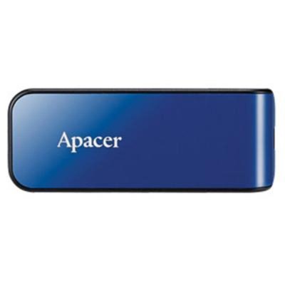 Флеш пам'ять USB Apacer AH334 32GB USB 2.0 Blue (AP32GAH334U-1) 01020401928 фото