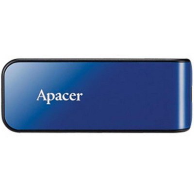 Флеш пам'ять USB Apacer AH334 64GB USB 2.0 Blue (AP64GAH334U-1) 01020501969 фото