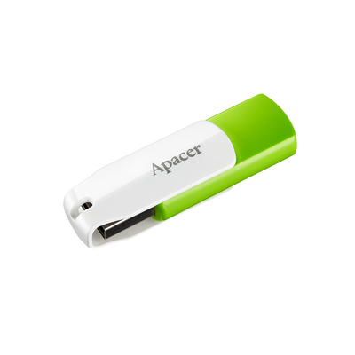 Флеш пам'ять USB Apacer AH335 64GB USB 2.0 Green (AP64GAH335G-1) 01020501967 фото