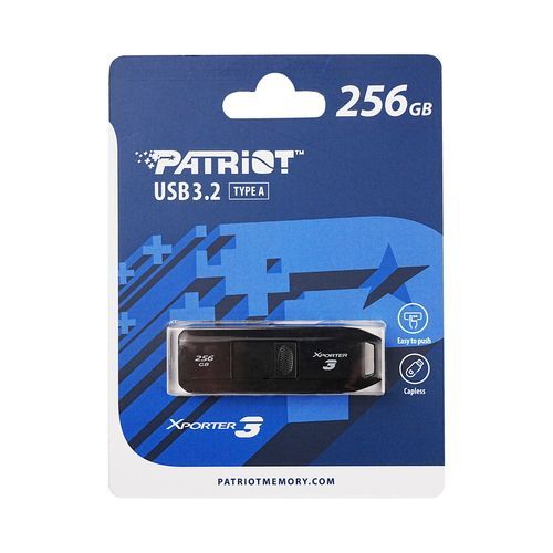 Флеш пам'ять USB Patriot Xporter 3 32GB USB 3.2 Gen1 Black (PSF32GX3B3U) 01020902029 фото