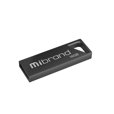 Флеш пам'ять USB Mibrand Stingray 16GB USB 2.0 Grey (MI2.0/ST16U5G) 01020302194 фото