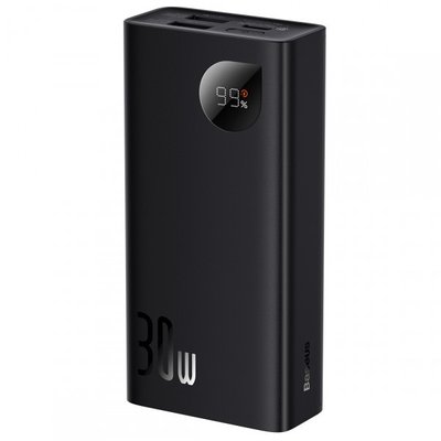 УМБ Baseus Adaman2 Digital Display Fast Charge 10000mAh QC3.0+PD3.0 30W Black (PPAD040001) 02030100023 фото