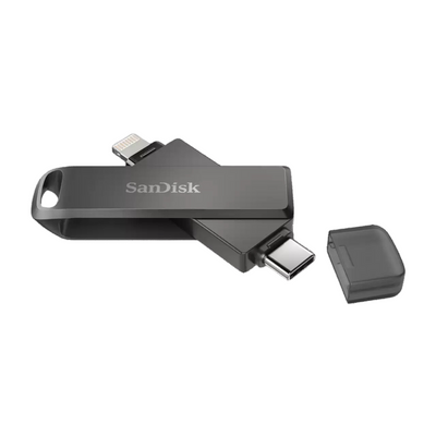 Флеш память USB SanDisk iXpand Drive Luxe 64GB USB 3.1 Type-C/Lightning (SDIX70N-064G-GN6NN) 01021702191 фото